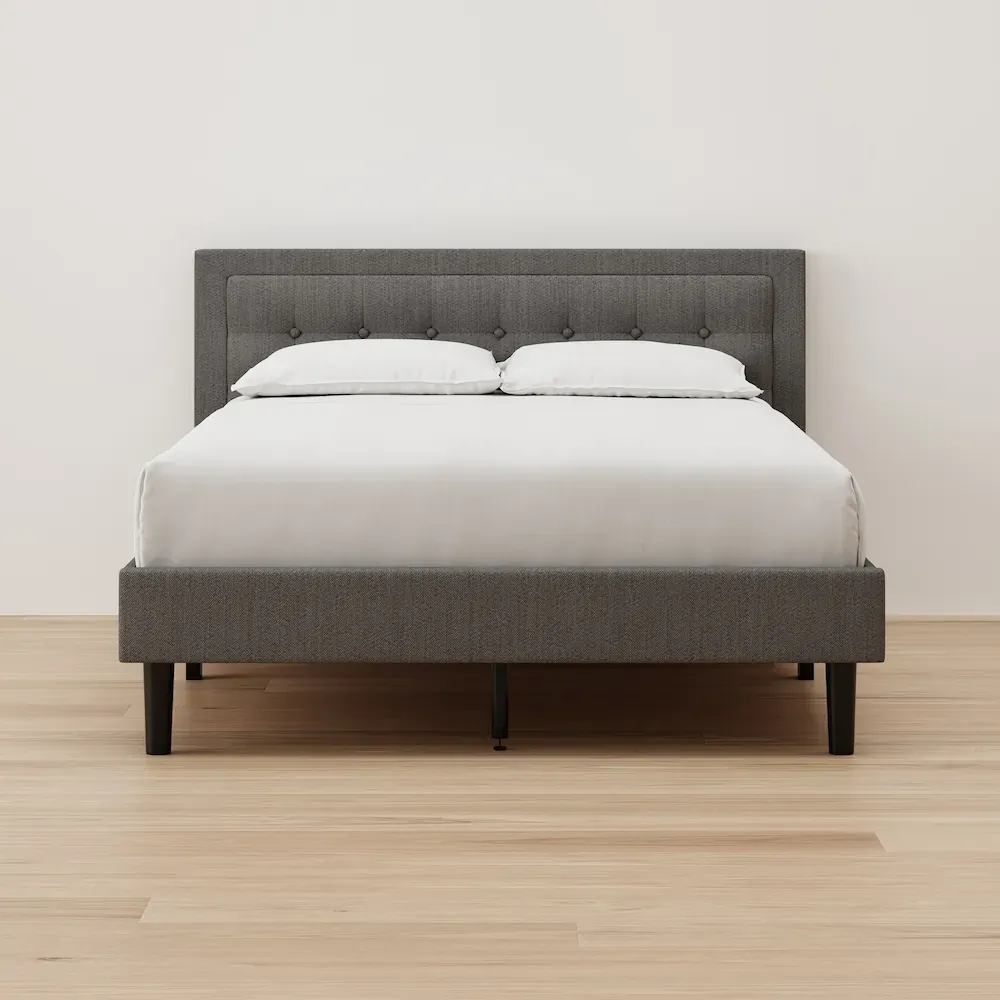 Mornington Upholstered Bed Frame with Headboard - Thumbnail 2