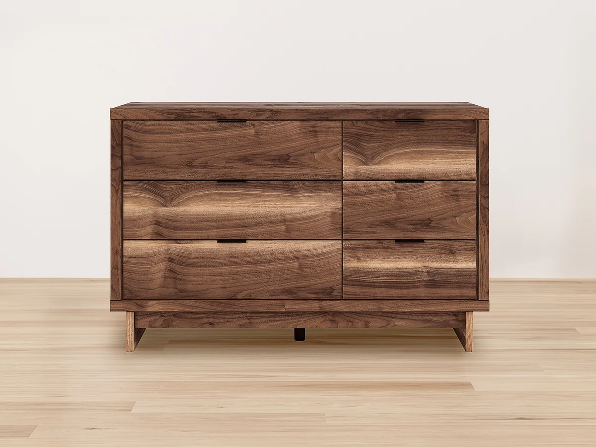 Zadilyn 6-Drawer Midcentury-Inspired Dresser Image