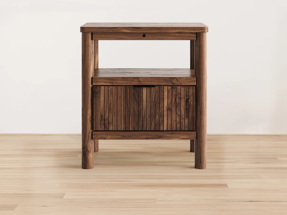 Cadmori Nightstand with USB Charging Image